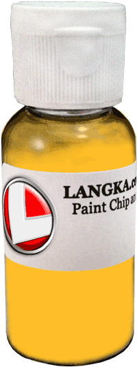 Langka Mitsubishi Cmy10001 Y01 Zg Dandelion Yellow - Klm Blau Lt5b (281x562), Png Download