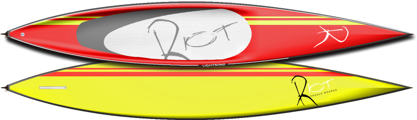 Lightning20015 Copy - Paddleboarding (864x262), Png Download