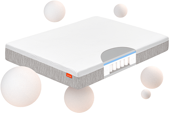 Our Hybrid Mattress - Mattress (684x448), Png Download