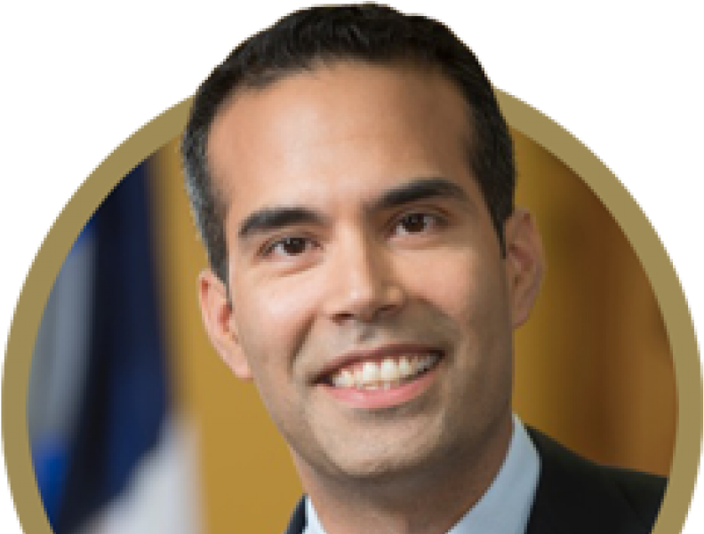 Texas Land Commissioner George P - Gentleman (800x600), Png Download