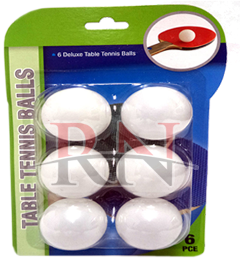 Ping-pong Ball 6ct - Sphere (380x380), Png Download
