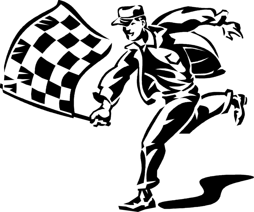 Download Motor Race Official With Checkered Flag Bandiera A Scacchi Vettoriale Png Image With No Background Pngkey Com