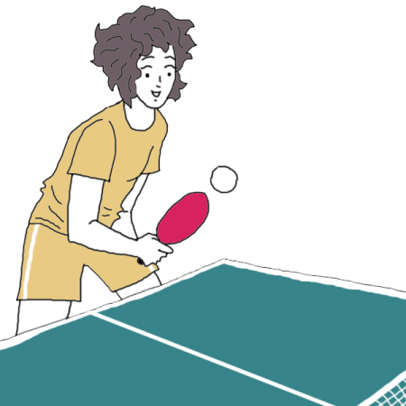 Dreams About Table Tennis And Ping Pong - Table Tennis (450x450), Png Download