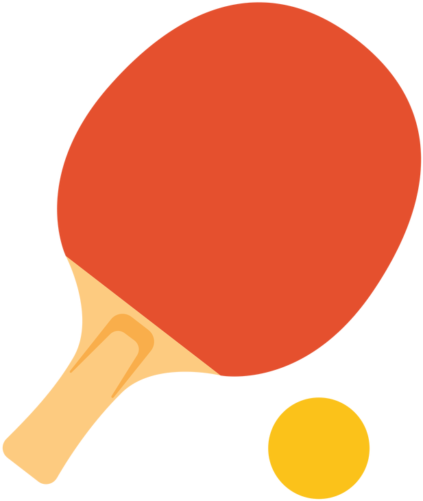 Ping Pong Emoji (800x800), Png Download