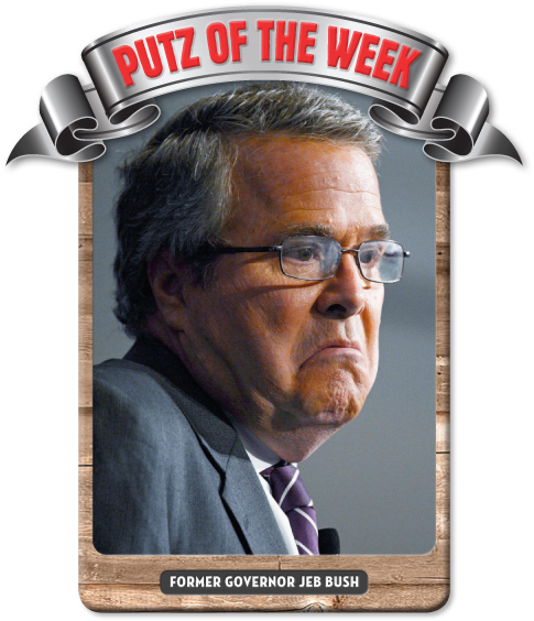 In 2001 As Governor Of Florida Bush Championed The - Gentleman (504x615), Png Download