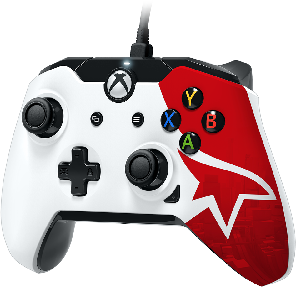 View Larger - Mirrors Edge Official Wired Controller For Xbox One (1000x1000), Png Download