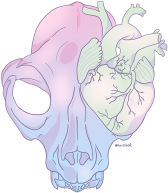 A Pastel Version Of The Previous Art~ - Anvil Adult Triblend T-shirt 6750 (500x500), Png Download