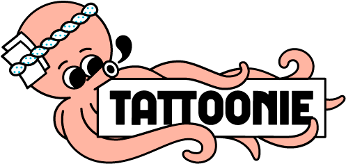 Tattoonie Temporary Tattoos Tattoonie - Tattoo (500x242), Png Download