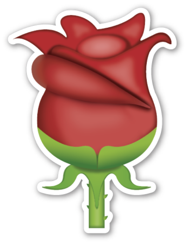 **this Sticker Is The Large 2 Inch Version That Sells - Emojis De Color Negro (368x480), Png Download