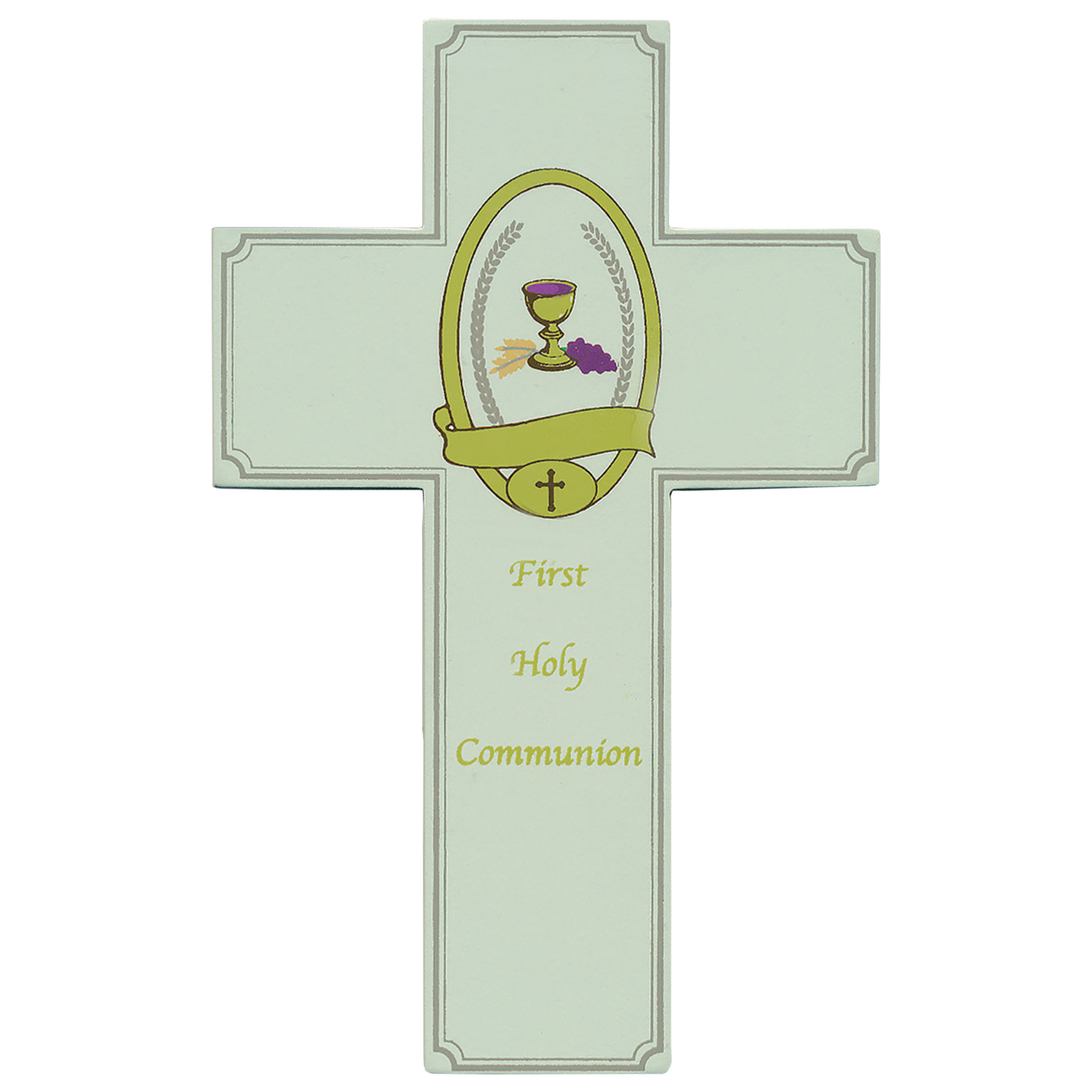 First Communion Wood Cross - First Communion (1280x1280), Png Download
