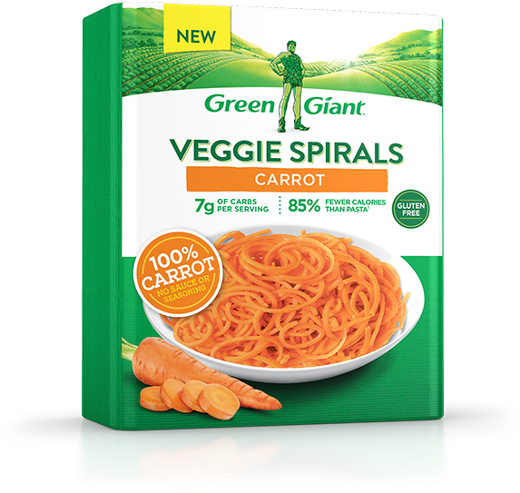 Green Giant Veggie Spirals (640x640), Png Download