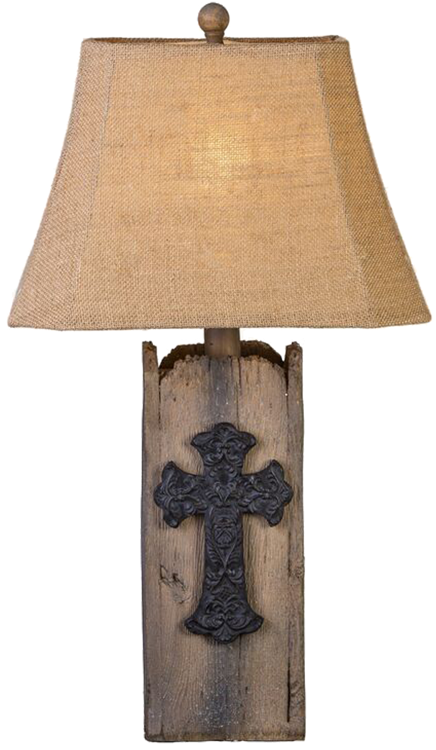 Vintage Direct Cl0910 30 In. Cross Table Lamp (1000x1500), Png Download