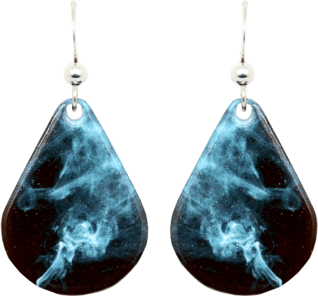 Buy Blue Smoke From D'ears Wholesale Direct - Earrings (500x500), Png Download