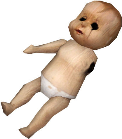 Portal - Baby Doll Half Life (452x507), Png Download