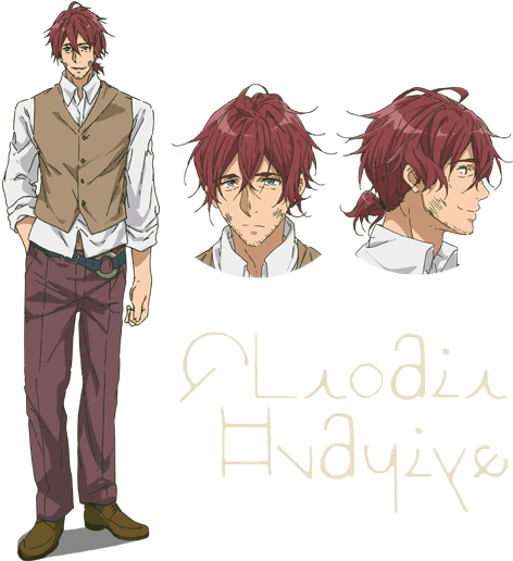 Os Personagens De Da - Violet Evergarden Claudia Hodgins (530x520), Png Download