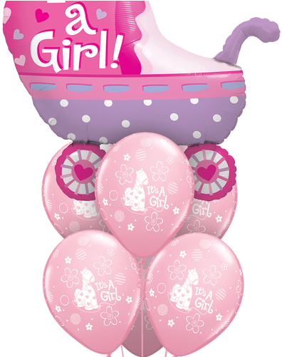 Awesome Balloon Bouquet - Its A Boy Balloon (500x500), Png Download