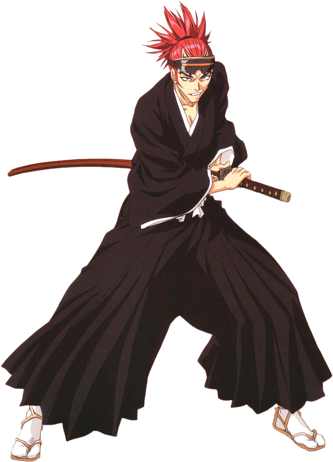Renji Photo Bleach Renji - Pokemon Crossover Bleach (710x1000), Png Download