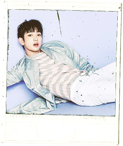 Open Gimp And Select The Polaroid Texture/png That - Park Jin Young Got7 Desktop (500x560), Png Download