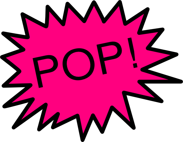 Burst Balloon Png - Pink 15 Percent Off (600x465), Png Download