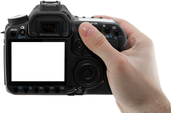 #wattpad #random Just A Few Editing Tips To Help You - Hand Holding Digital Camera Png (601x400), Png Download