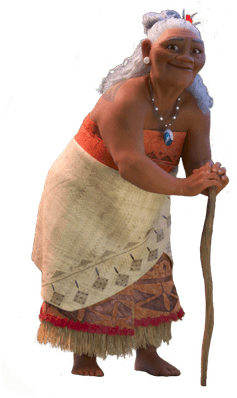 Moana Grandma - Moanas Grandma (400x400), Png Download