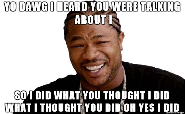 Calvino Confusion On Imgur - Xzibit Png (610x379), Png Download