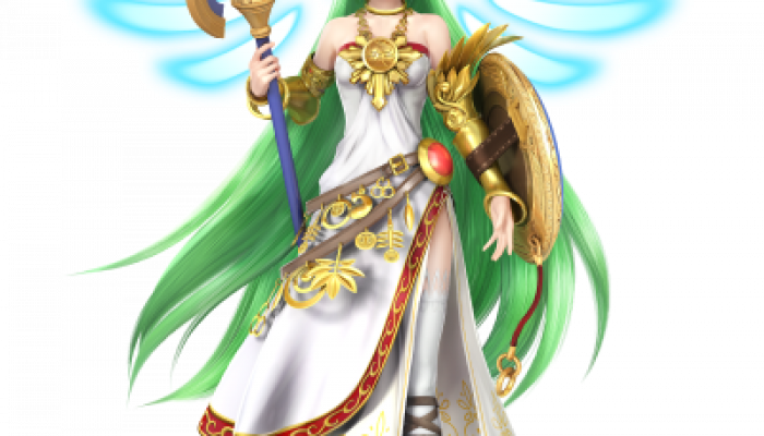 Super Smash Bros Lady Palutena (700x400), Png Download