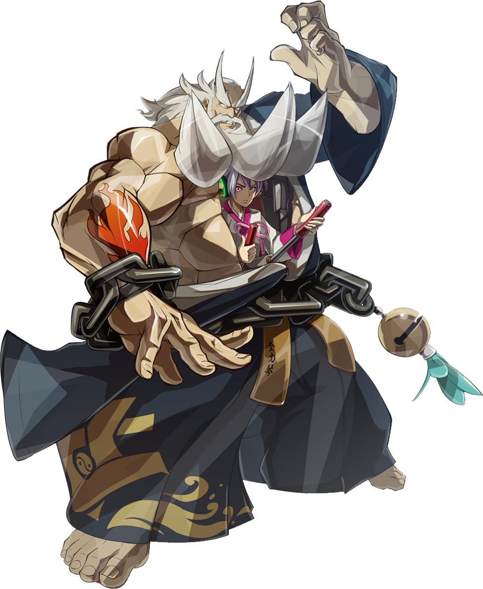 Kumportrait - Guilty Gear Kum Haehyun (977x1192), Png Download