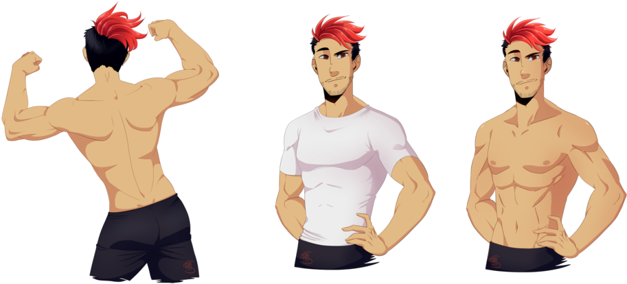 Markiplier - Markiplier Scars (1024x477), Png Download