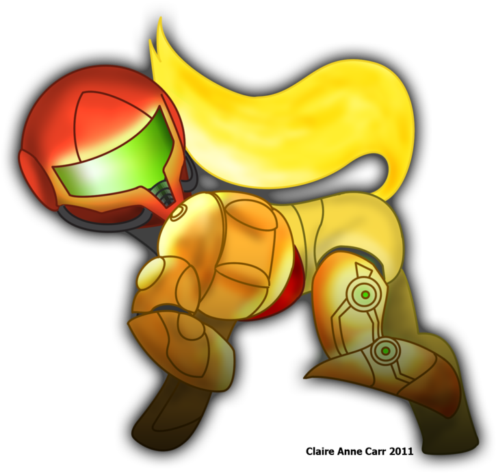 Source - Samus Pony (800x792), Png Download