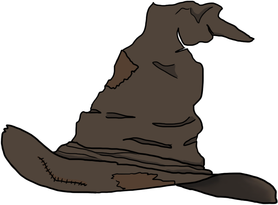 Sorting Hat Png - Sorting Hat Clipart (901x685), Png Download