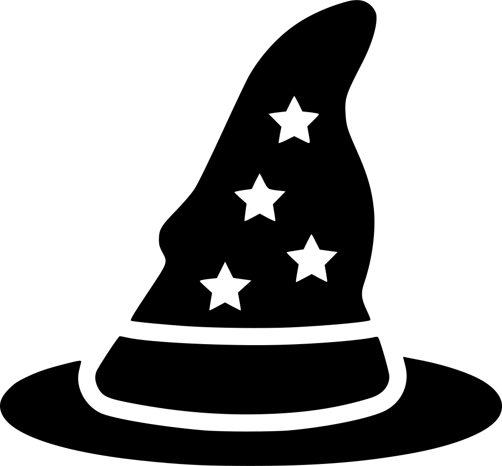 Wizard Hat - - Fedora (980x910), Png Download