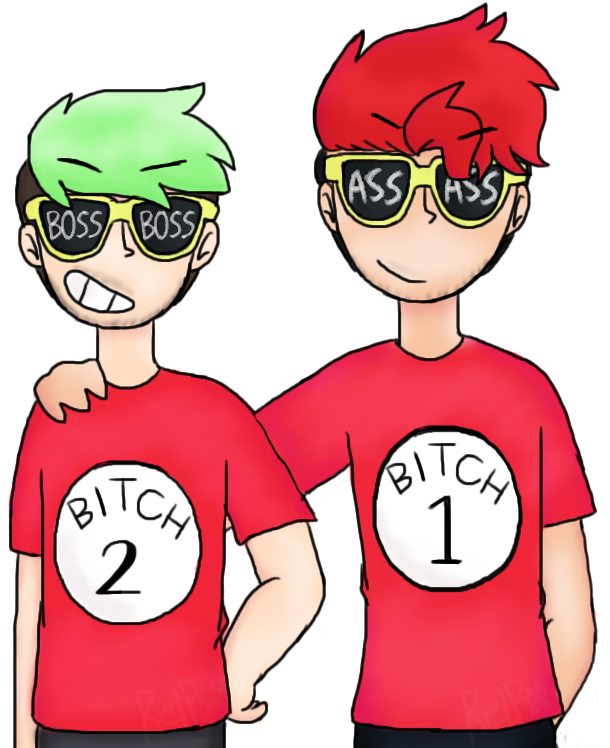 Bitch 1 And 2 - Markiplier (966x768), Png Download