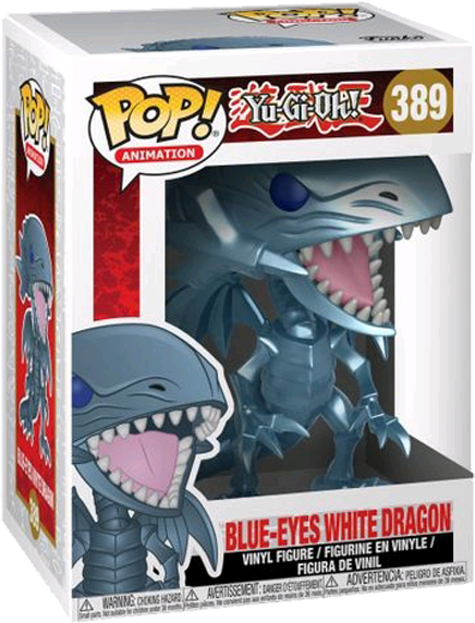 Yu Gi Oh - Blue Eyes White Dragon Funko Pop (600x600), Png Download