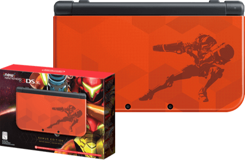 Samus Edition New Nintendo 3ds Xl - New Nintendo 3ds Xl Samus (502x328), Png Download