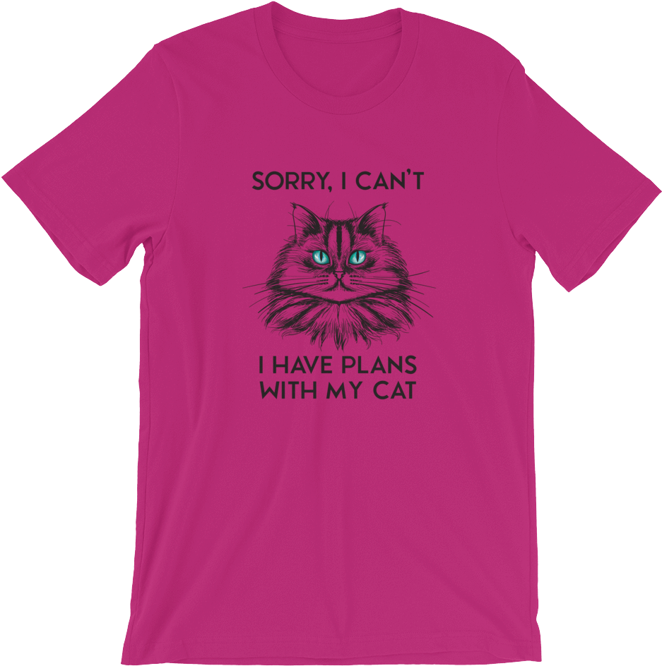 New Arrivals Cats On Png Stock - Pink Shirt With Black Logo (1000x1000), Png Download