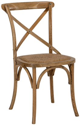 Poly And Bark Cafton Crossback Chair (set (498x498), Png Download