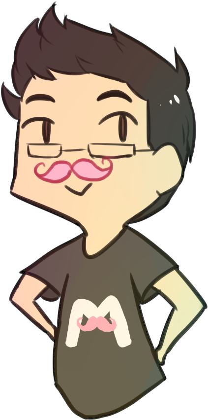 I Want To Dance Like An Epileptic Squid On Acid - Markiplier Easy Fan Art (567x914), Png Download