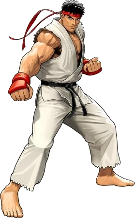 Ryu - Ryu Street Fighter Vector (279x448), Png Download