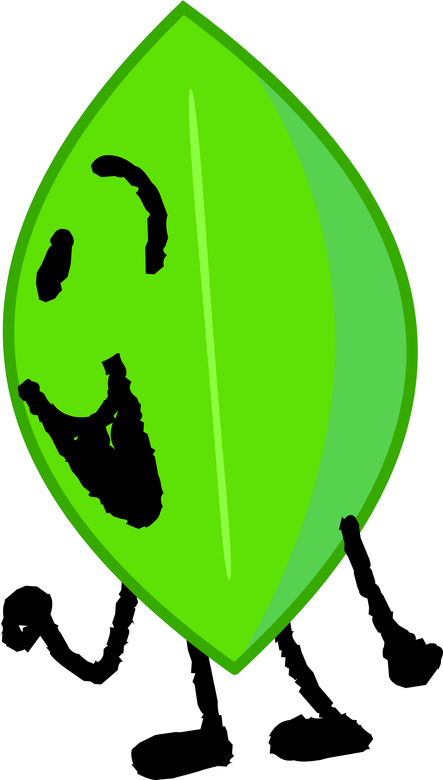 Download This User Is A Superfan Of Leafy Leafy Bfdi PNG Image with