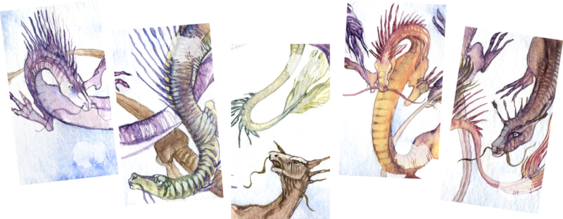 Ryu Mobile Phone Background Bundle April 2018 720 X - Dragon (800x312), Png Download