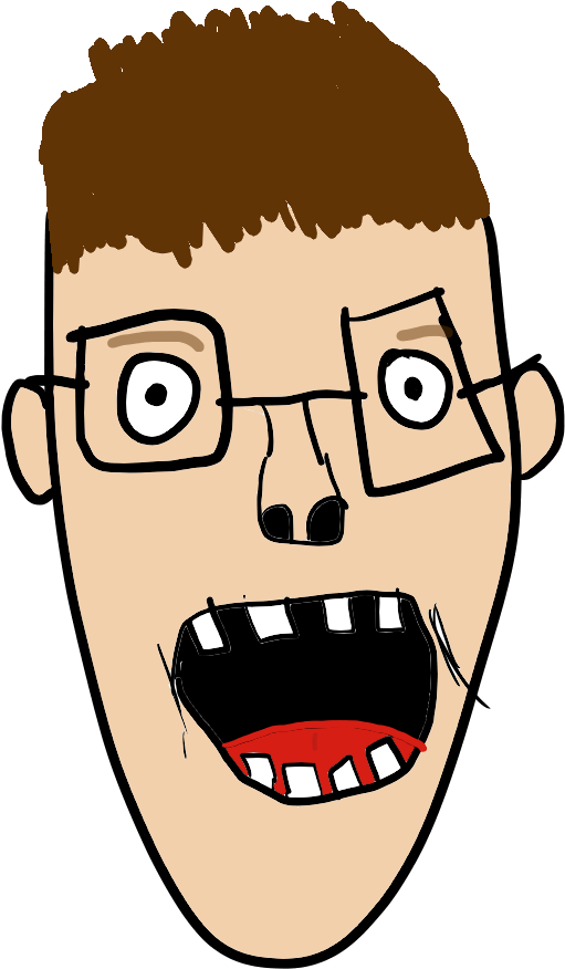 Leafy Drawing Face - Imgur Llc (1600x1200), Png Download