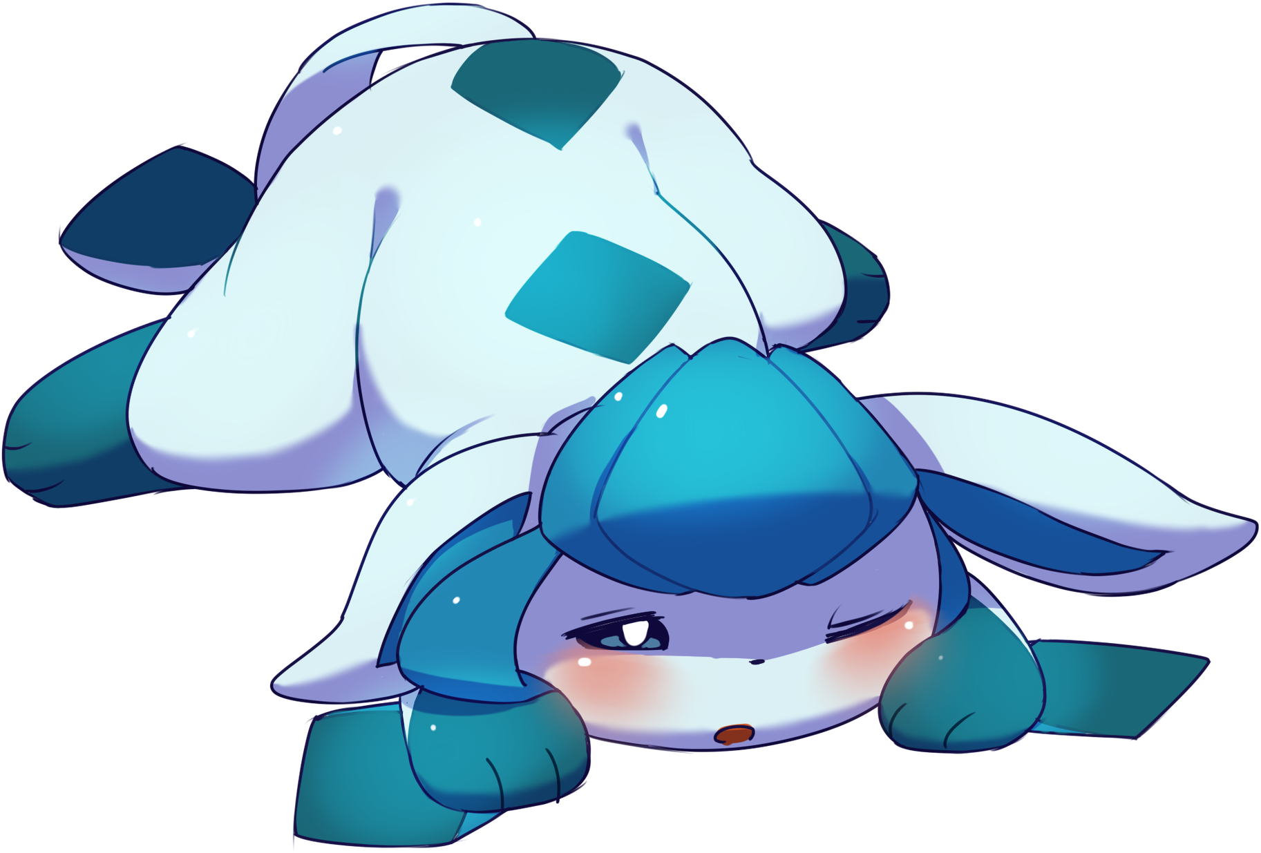 Sleepy Icedog - Portable Network Graphics (2048x1444), Png Download