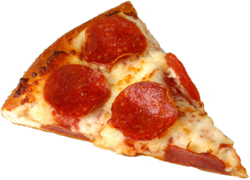 Pizza Aesthetic Food Italy Pepperonipizza Aesthetic - Pepperoni Pizza Slice (500x368), Png Download
