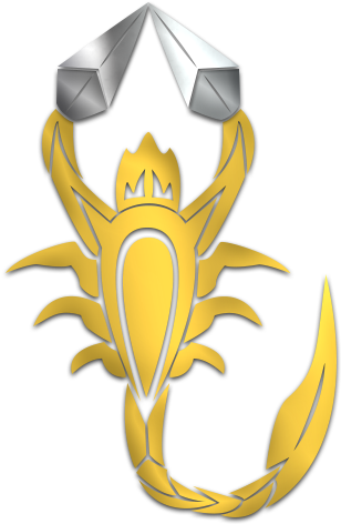 I Started Etching Pint Glasses And Was Making A Faction - Mortal Kombat Scorpion Symbol (500x500), Png Download