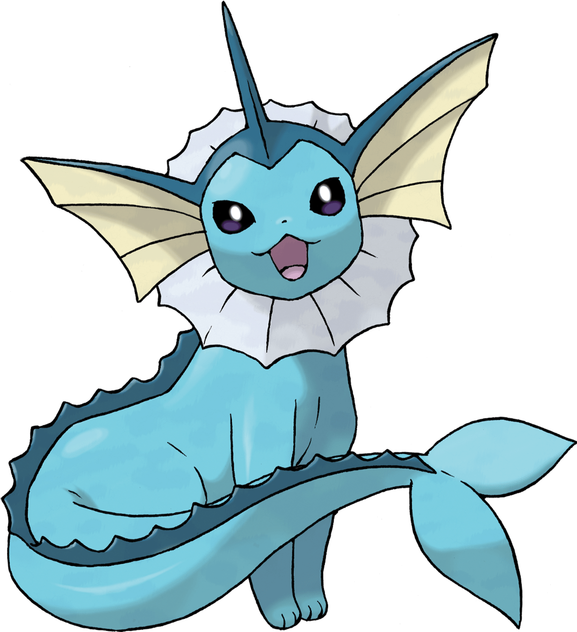 Vaporeon Free Png 3 - Pokemon Vaporeon (1024x1024), Png Download