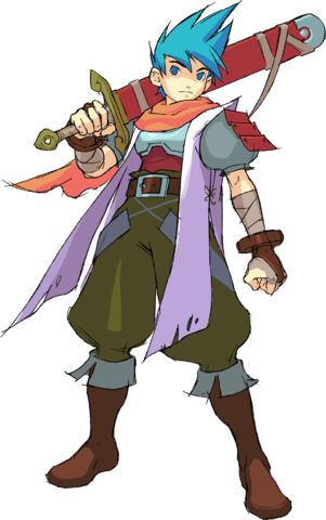Bofiii Ryu Artwork - Breath Of Fire Iii Ryu (301x480), Png Download