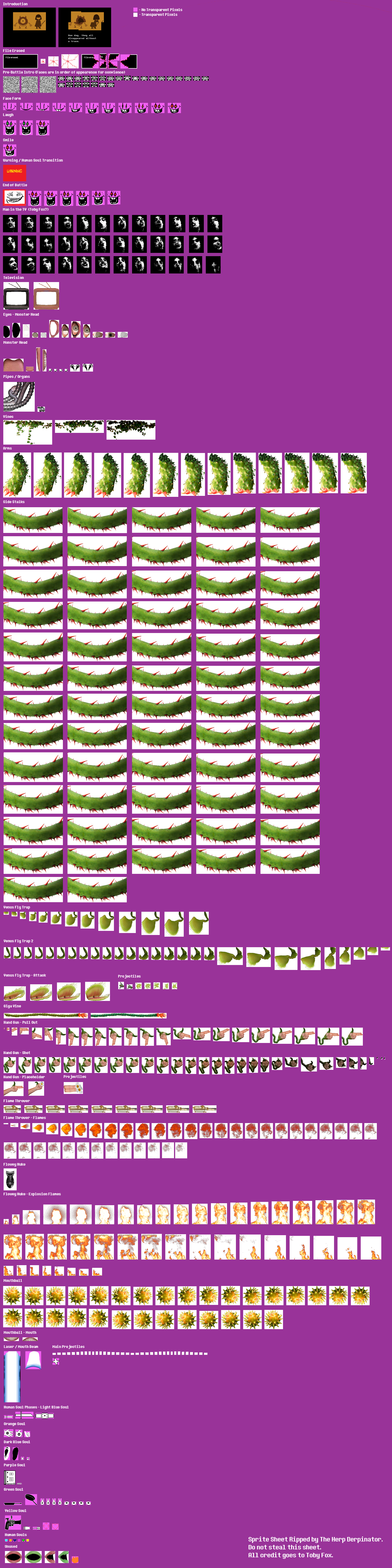 Click For Full Sized Image Photoshop Flowey - Pixel (2381x9512), Png Download