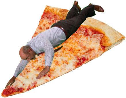 Ugotinternet Pizza Png Tumblr - Slice Of Plain Pizza (500x500), Png Download