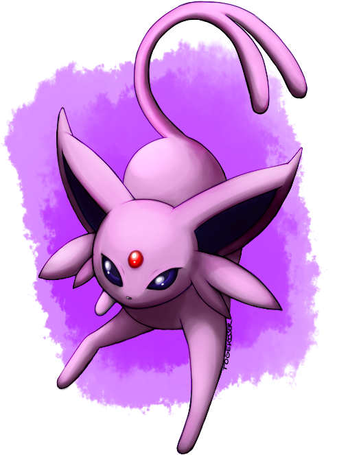 Favorite Psychic Type - Psychic (500x700), Png Download